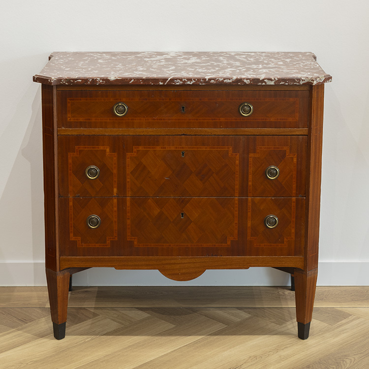 Franse Commode met drie laden